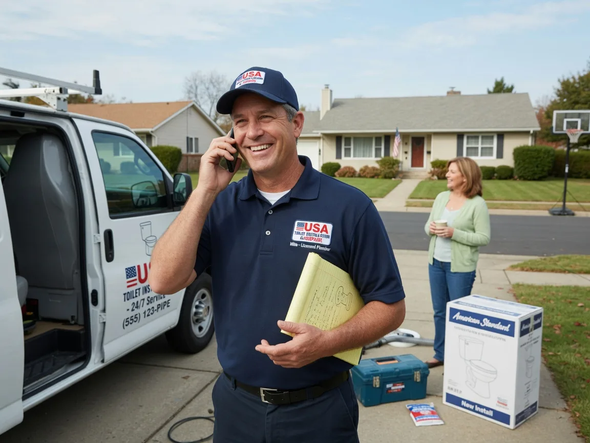 Toilet Installation Page, ND FAQs